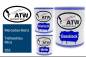 Preview: Mercedes-Benz, Tiefseeblau Mica, 933: 1L Lackdose + 1L Klarlack + 500ml Härter - Set, von ATW Autoteile West.